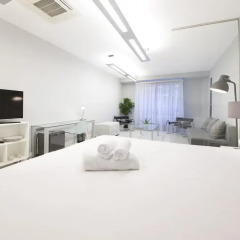 Отель Pension T5 Donostia Suites Улучшенный номер с различными типами кроватей фото 2