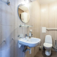 Отель Delta Apartments - Suur Kloostri Эстония, Таллин - отзывы, цены и фото номеров - забронировать отель Delta Apartments - Suur Kloostri онлайн ванная