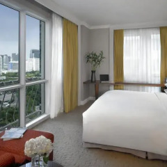 Апартаменты Mayfair, Bangkok - Marriott Executive Apartments Улучшенный люкс с различными типами кроватей фото 5