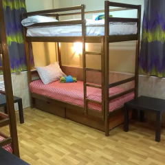 Хостел Агат Кровать в женском общем номере с двухъярусными кроватями фото 7