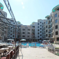 Апартаменты Avalon Apartments Солнечный берег пляж