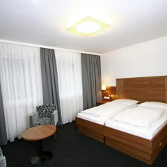 Отель Pension am Kurpark 3* Стандартный номер фото 9