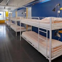 Отель CheapSleep Helsinki Кровать в общем номере с двухъярусной кроватью фото 15
