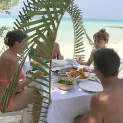Отель Isola Guest House Остров Гасфинолу питание