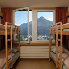 Youth Hostel Davos Кровать в общем номере с двухъярусной кроватью фото 4