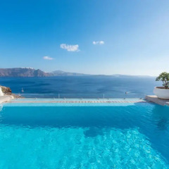 Отель Santorini Secret Suites & Spa 5* Люкс Honeymoon с различными типами кроватей фото 9