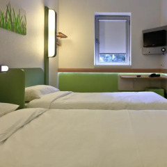 Отель ibis budget Porto Gaia Стандартный номер разные типы кроватей фото 2