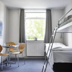 Отель Danhostel Copenhagen Bellahøj Стандартный номер с различными типами кроватей фото 2