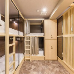 EAST57 ASAKUSABASHI - Hostel Кровать в женском общем номере с двухъярусной кроватью
