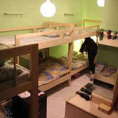 World Hostel Кровать в общем номере с двухъярусной кроватью фото 8