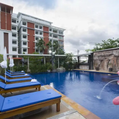Santiphap Hotel & Villa 3* Стандартный номер с различными типами кроватей фото 11