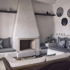Отель Santo Maris Oia, Luxury Suites & Spa 5* Вилла Делюкс с различными типами кроватей фото 10