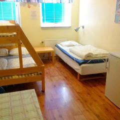 City Apartment Hotel 2* Номер с общей ванной комнатой с различными типами кроватей (общая ванная комната) фото 5