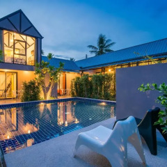 Отель Villa Na Pran, Pool Villa 3* Номер Делюкс с различными типами кроватей фото 11