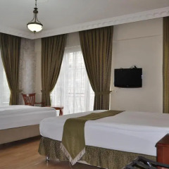 Basileus Hotel 3* Стандартный семейный номер разные типы кроватей фото 5