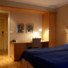 Отель Hotell Refsnes Gods 4* Стандартный номер с двуспальной кроватью фото 3