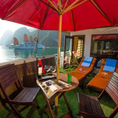 Отель Gray Line Halong Cruise 4* Люкс с различными типами кроватей фото 2