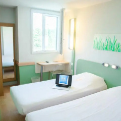 Отель ibis Budget Aeroport le Bourget Garonor 2* Стандартный номер с различными типами кроватей фото 6