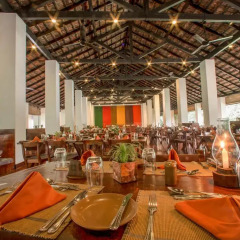 Отель Sigiriya Village 4* Улучшенный коттедж с различными типами кроватей фото 10