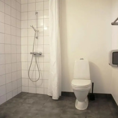 Отель Lillehammer Turistsenter Budget Hotel Норвегия, Лиллехаммер - отзывы, цены и фото номеров - забронировать отель Lillehammer Turistsenter Budget Hotel онлайн ванная