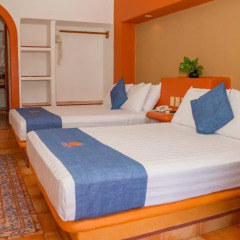 Hotel Villa Mexicana 3* Стандартный номер с 2 отдельными кроватями фото 3