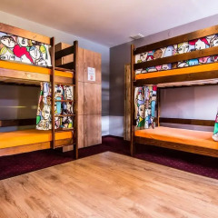 Top Hostel Pokoje Goscinne Кровать в общем номере фото 2
