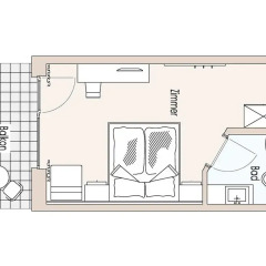 Отель Residence Amelia Тироло удобства в номере