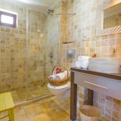 Villa Badem Турция, Патара - отзывы, цены и фото номеров - забронировать отель Villa Badem онлайн ванная