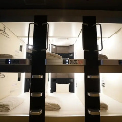 Tokyo Ekimae BAY HOTEL Капсула в женском общем номере фото 5