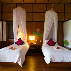 Отель Inle Princess Resort 3* Коттедж с различными типами кроватей фото 15