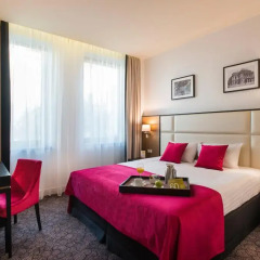 Отель Eurostars Danube Budapest 4* Стандартный номер с различными типами кроватей фото 2