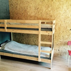 Гостиница Home Dlya Tebya Кровать в общем номере с двухъярусной кроватью фото 2