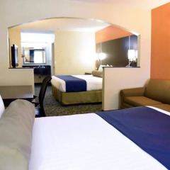 Отель Rodeway Inn Meridian 2* Стандартный номер с различными типами кроватей фото 6