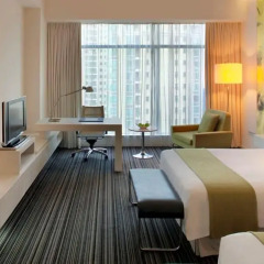 Grand Mercure Shanghai Century Park Hotel 4* Улучшенный номер с различными типами кроватей фото 5