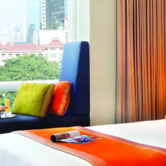 Отель Park Regis Singapore 4* Стандартный номер с различными типами кроватей фото 3