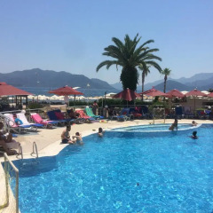 Отель Orka Nergis Beach бассейн