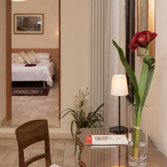 Hotel Casa Del Pellegrino 3* Номер Делюкс фото 7