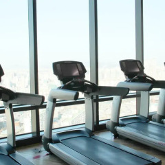 Отель Sheraton Seoul D Cube City Hotel Южная Корея, Сеул - отзывы, цены и фото номеров - забронировать отель Sheraton Seoul D Cube City Hotel онлайн фитнесс-зал фото 4