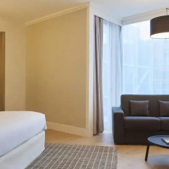 Отель Marriott Lyon Cité Internationale 4* Полулюкс с различными типами кроватей фото 3
