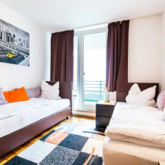 Апартаменты Star Apartments Cologne Кёльн комната для гостей фото 4