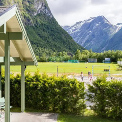 Отель Vollsnes Feriehus 3* Коттедж с различными типами кроватей фото 15