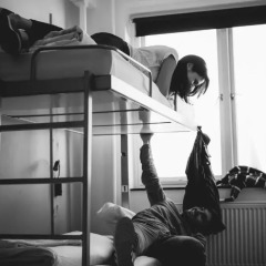 Copenhagen Downtown Hostel Номер с общей ванной комнатой