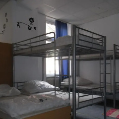 Rixpack Hostel Neukölln Кровать в общем номере с двухъярусной кроватью фото 4