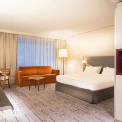 Radisson Blu Hotel Zurich Airport 4* Стандартный семейный номер с двуспальной кроватью фото 2