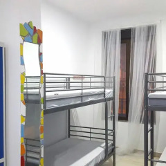 Pil Pil Hostel Madrid Кровать в общем номере с двухъярусной кроватью фото 7