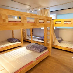 Отель Crossroad Backpackers Hongdae Кровать в женском общем номере с двухъярусной кроватью фото 16