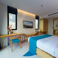 Отель Deep Blue Z10 Pattaya Стандартный номер с различными типами кроватей фото 27
