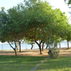 Отель Lake View Bungalow Yala пляж