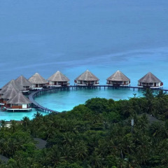 Отель Adaaran Prestige Water Villas Медупару пляж фото 2