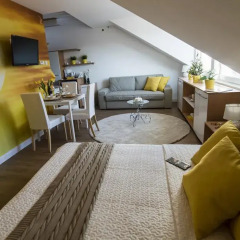 Апартаменты Warm & Friendly Apartment II. Будапешт комната для гостей фото 5